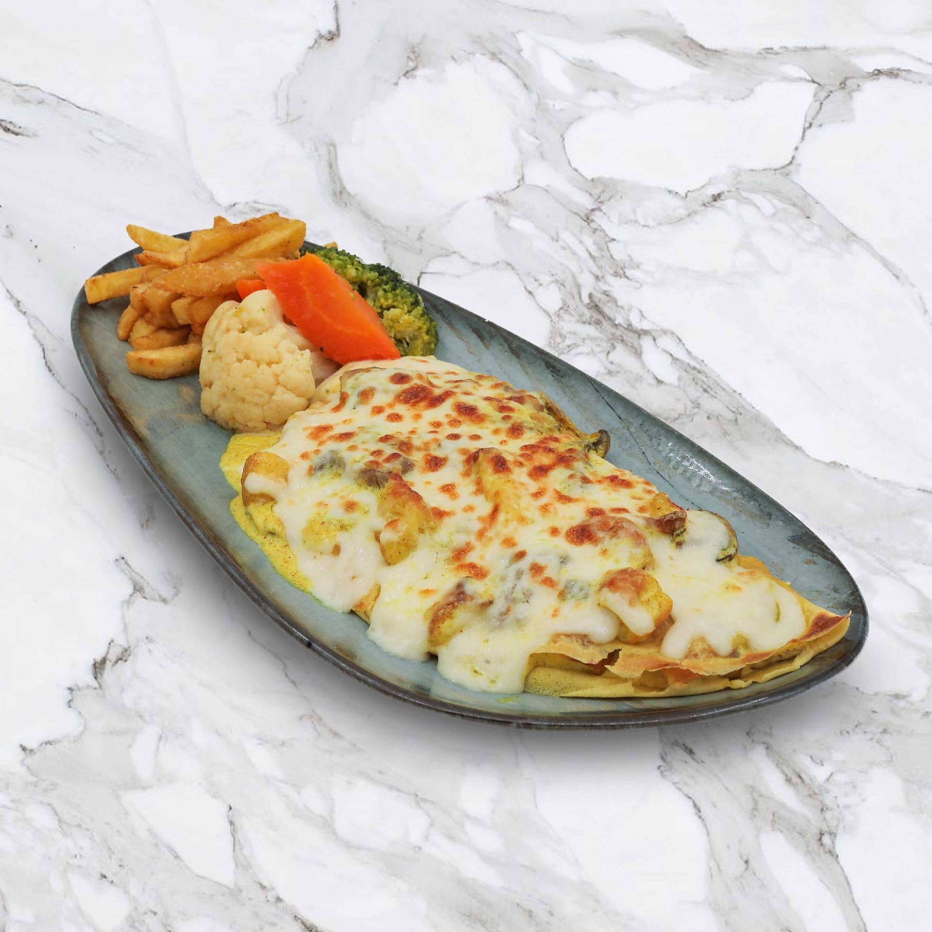 Tavuklu Mantarlı Krep