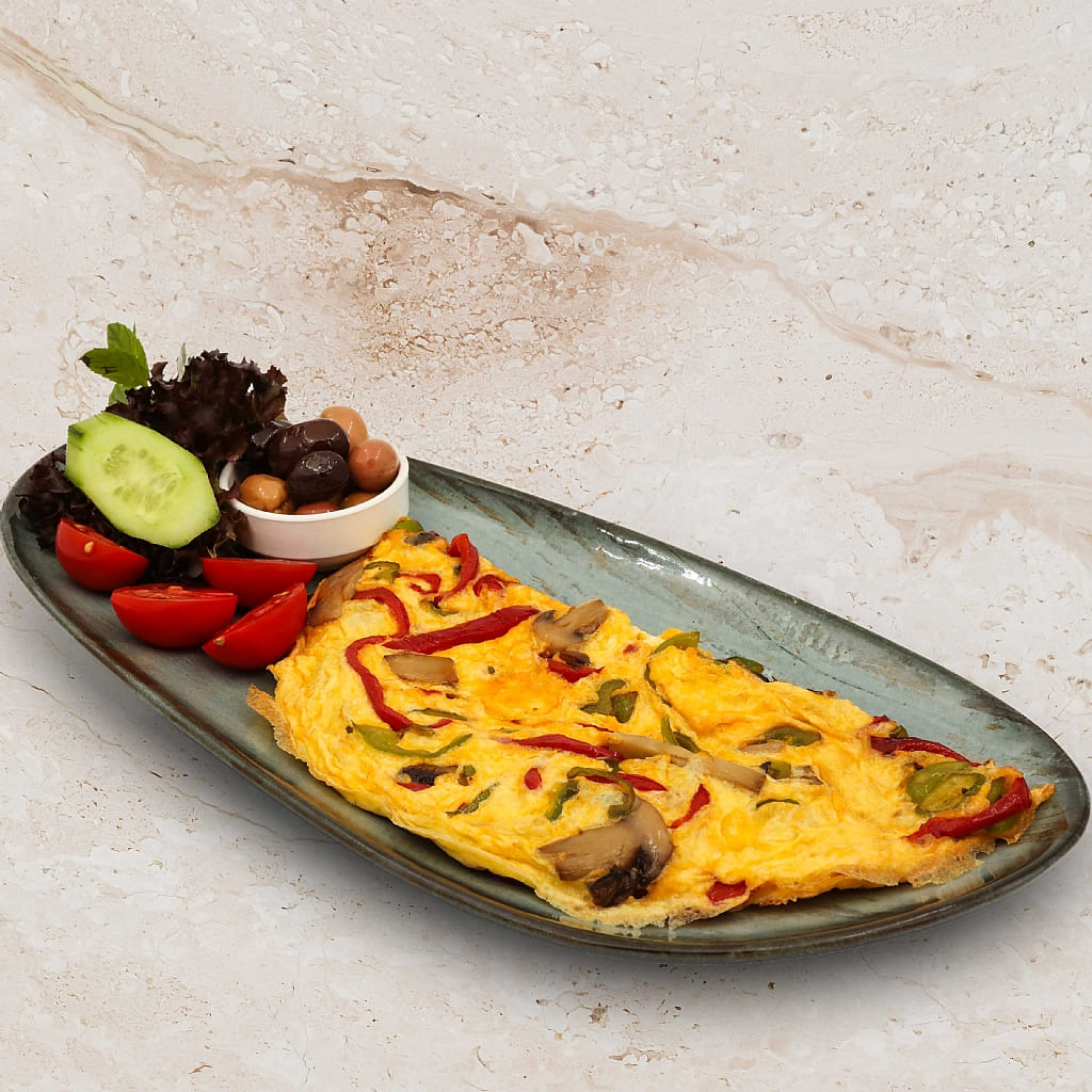 Sebzeli Omlet